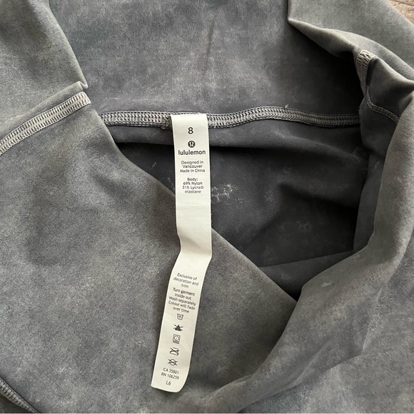 Lululemon Wunder Under High-Rise Tight *Snow Washed 28" - Picture 5 of 10